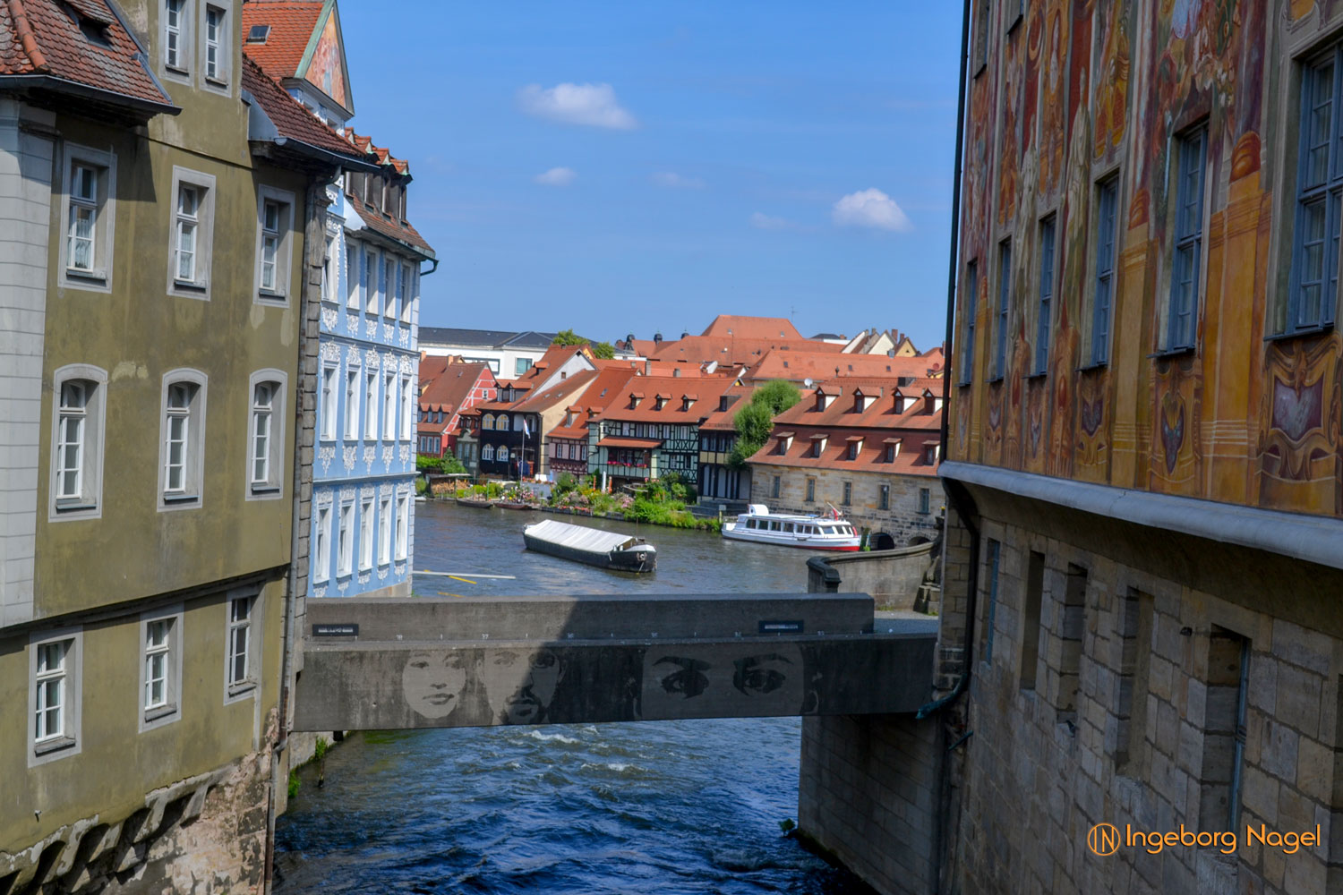 Bamberg Blick auf Fischerviertel