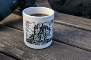 Kaffeepause auf Burg Eltz