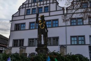 Residenz und Marktbrunnen Naumburg/Saale