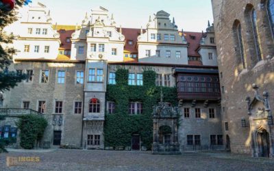 Schloss Merseburg und der Rabe