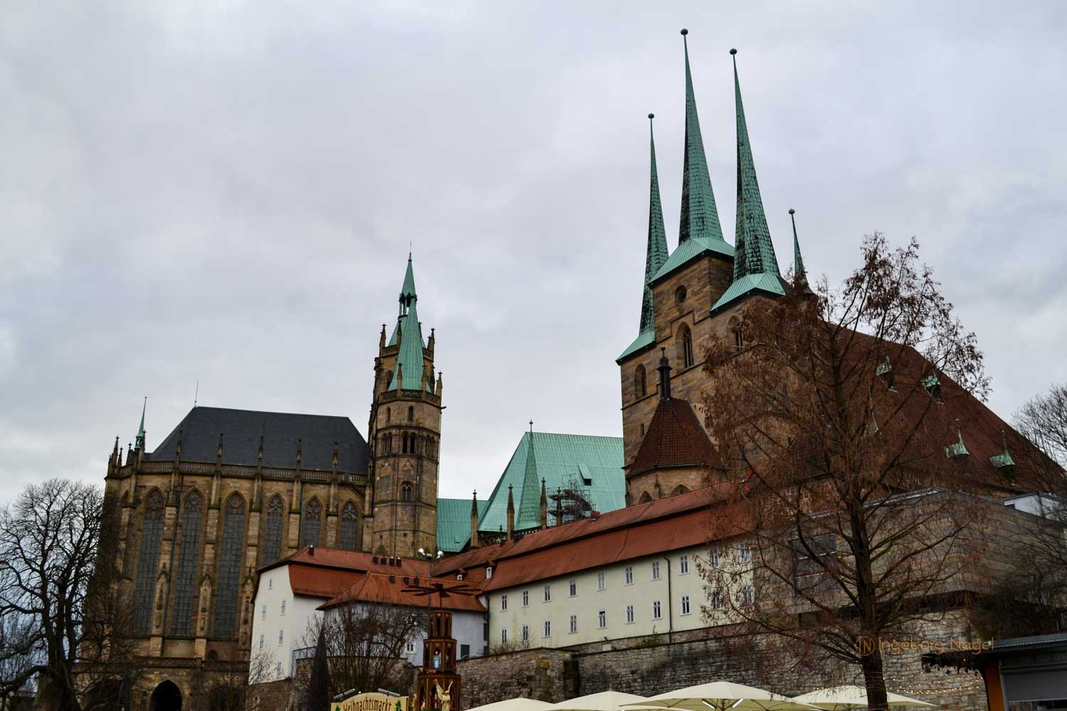 Die Kirche St Severi In Erfurt