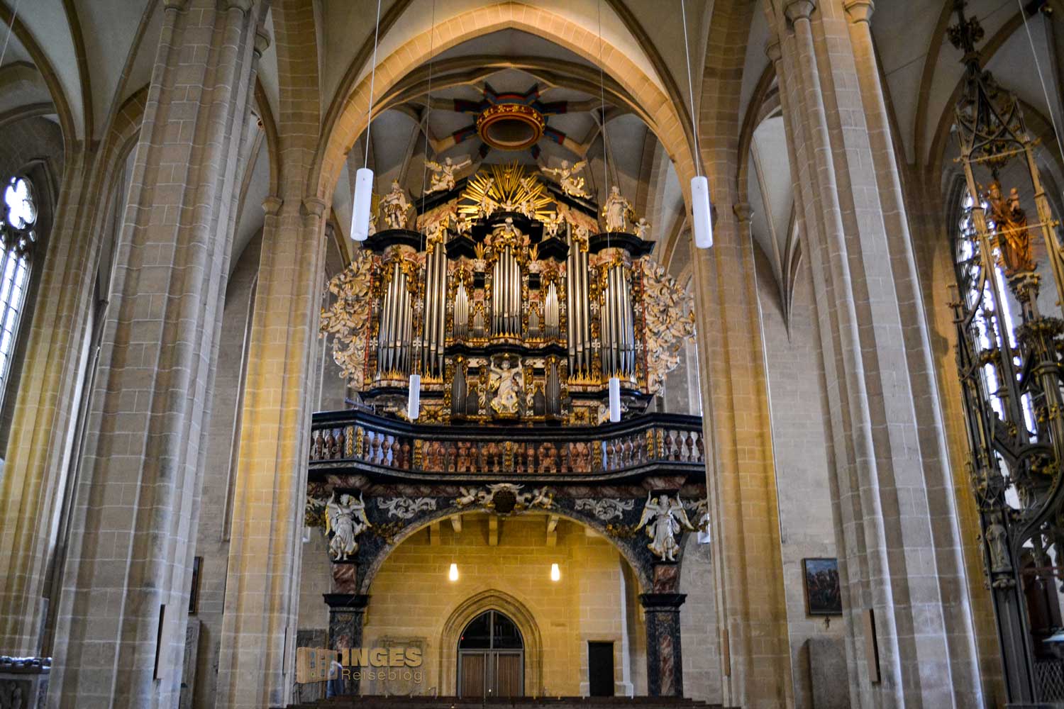 Die Kirche St Severi In Erfurt