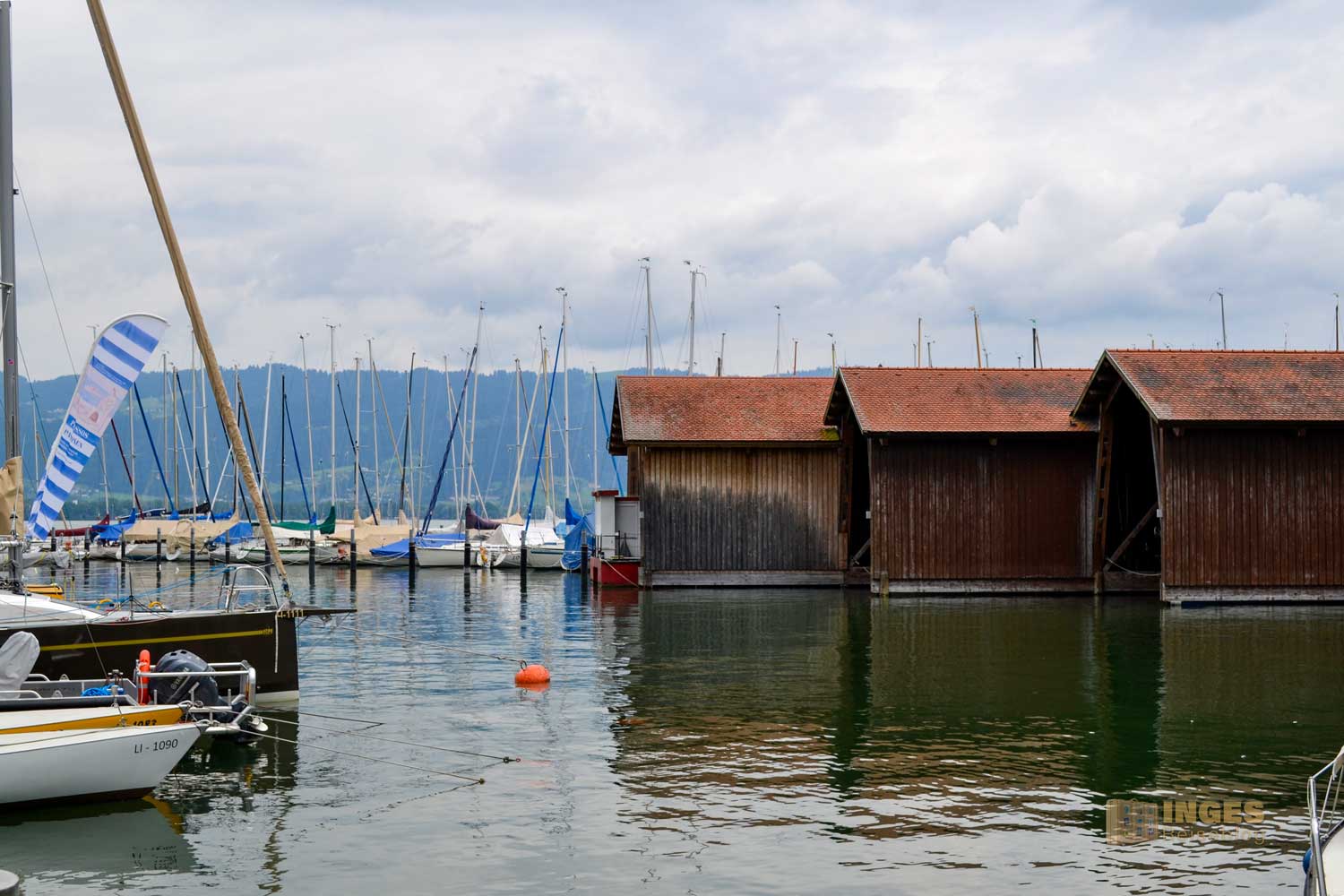 Bootshafen in Lindau am Bodensee