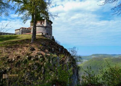 Ausblick von Schloss Lichtenstein