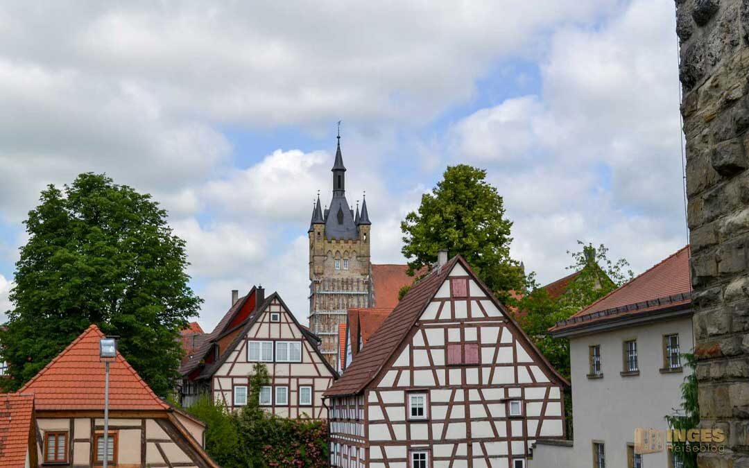 In der historischen Altstadt von Bad Wimpfen
