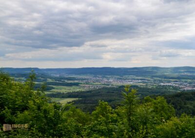 Ausblicke von der Burg Hohenstaufen