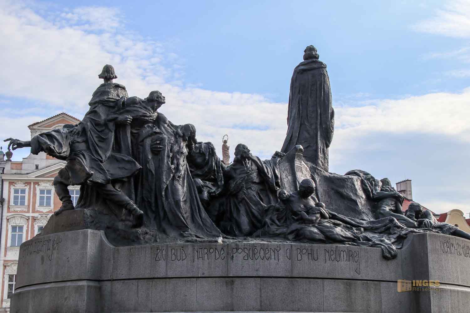 Jan Hus Denkmal Altstädter Ring Prag 9145