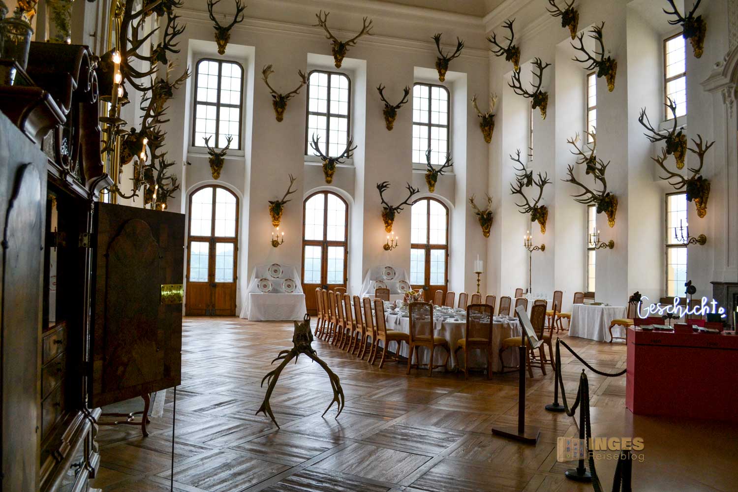 Speisesaal Schloss Moritzburg