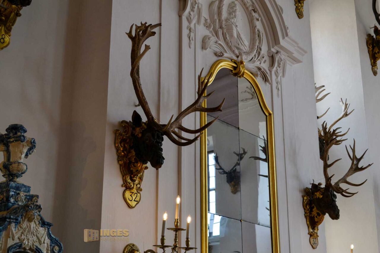 Auf Schloss Moritzburg