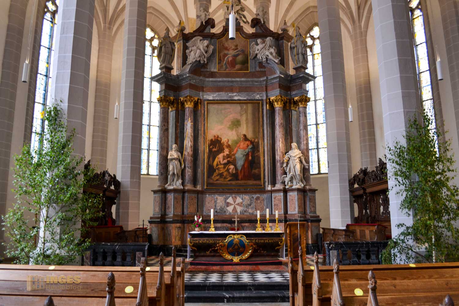 katholischer Hochaltar im Dom St. Petri zu Bautzen