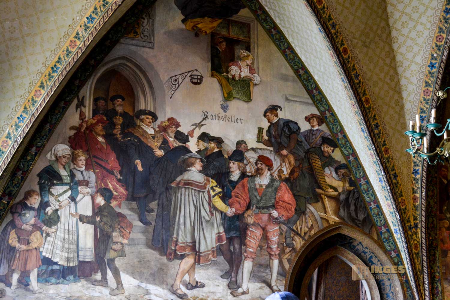 Wandbilder Albrechtsburg in Meißen