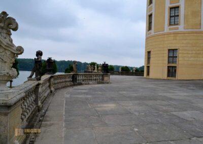 Terrassenanlage auf Schloss Moritzburg