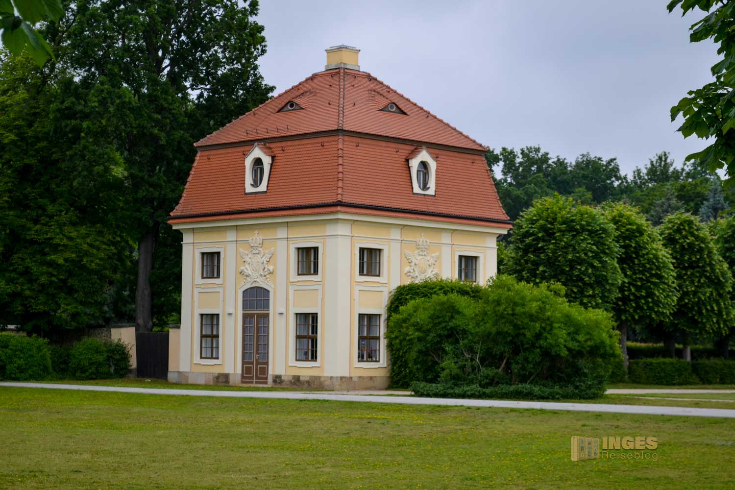 Schlosspark von Schloss Moritzburg