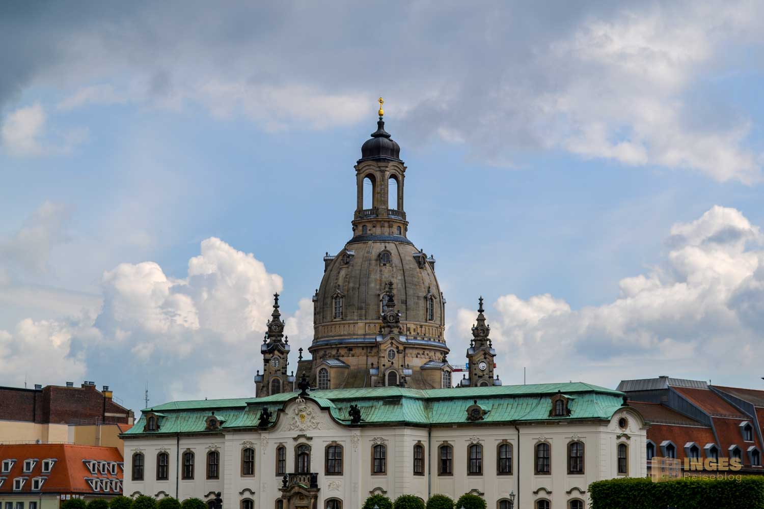 Dresdner Frauenkirche Ein Blick auf die Dresdner Frauenkirche