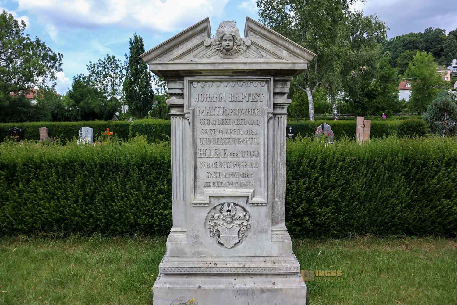 historische Grabdenkmäler St. Leonhardsfriedhof in Schwäbisch Gmünd