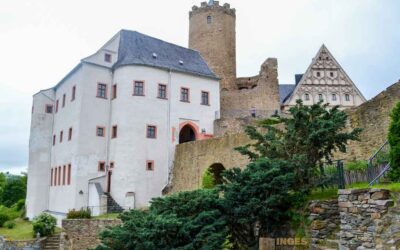 Auf der Burg Scharfenstein im Erzgebirge