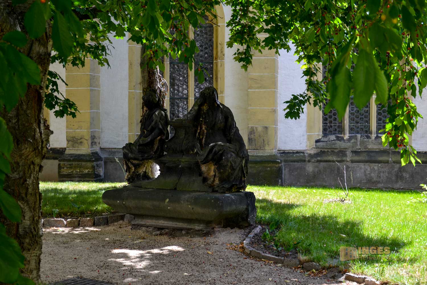 Grüner Friedhof Dom St. Marien zu Freiberg