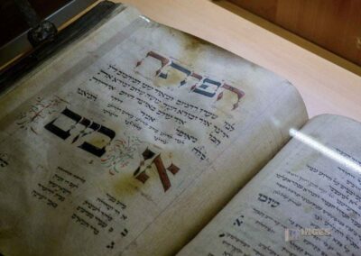 Das Jüdische Museum in der Maisel-Synagoge in Prag