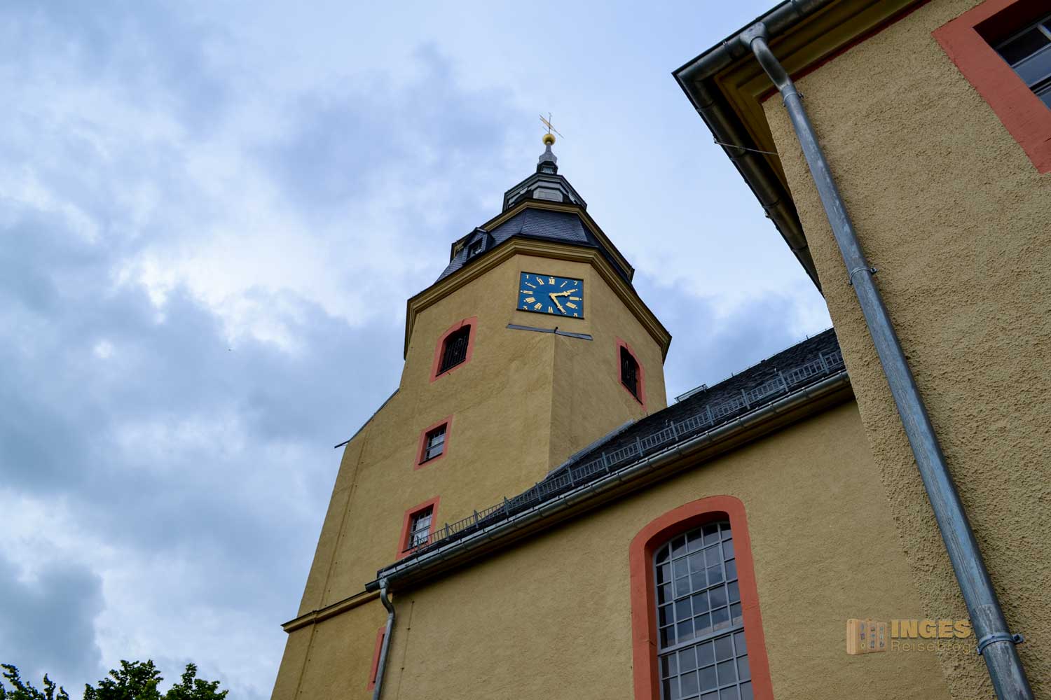 Barockkirche in Großhartmannsdorf