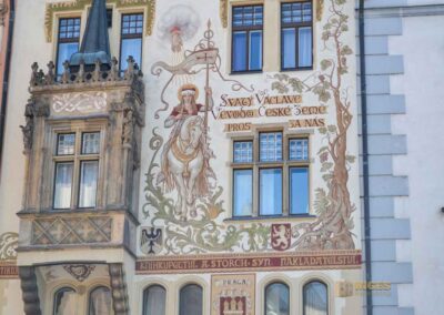 Haus Storch Altstädter Ring in der Altstadt Prag