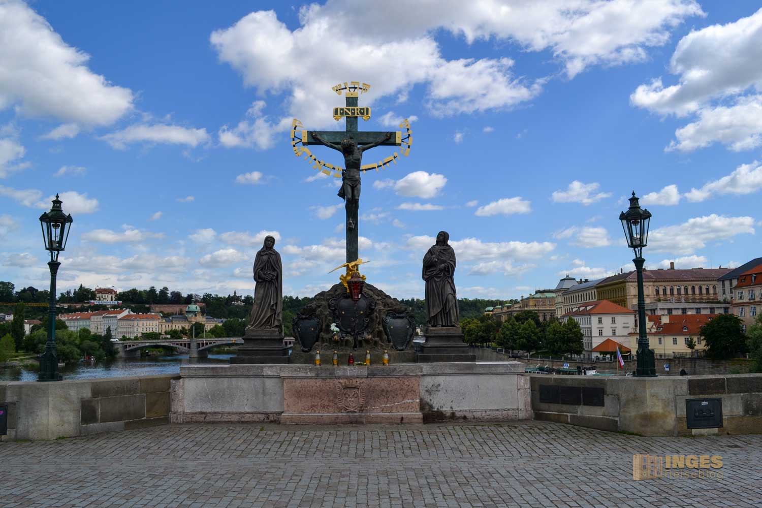 Brückenfiguren auf der Karlsbrücke in Prag