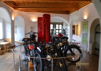 Motorradmuseum auf Schloss Wildeck in Zschopau