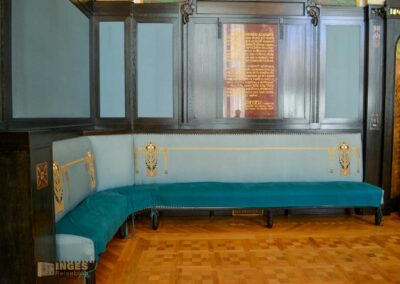Der Rieger-Saal im Gemeindehaus in Prag