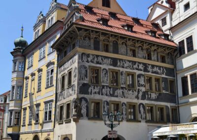 Haus zur Minute in der Prager Altstadt