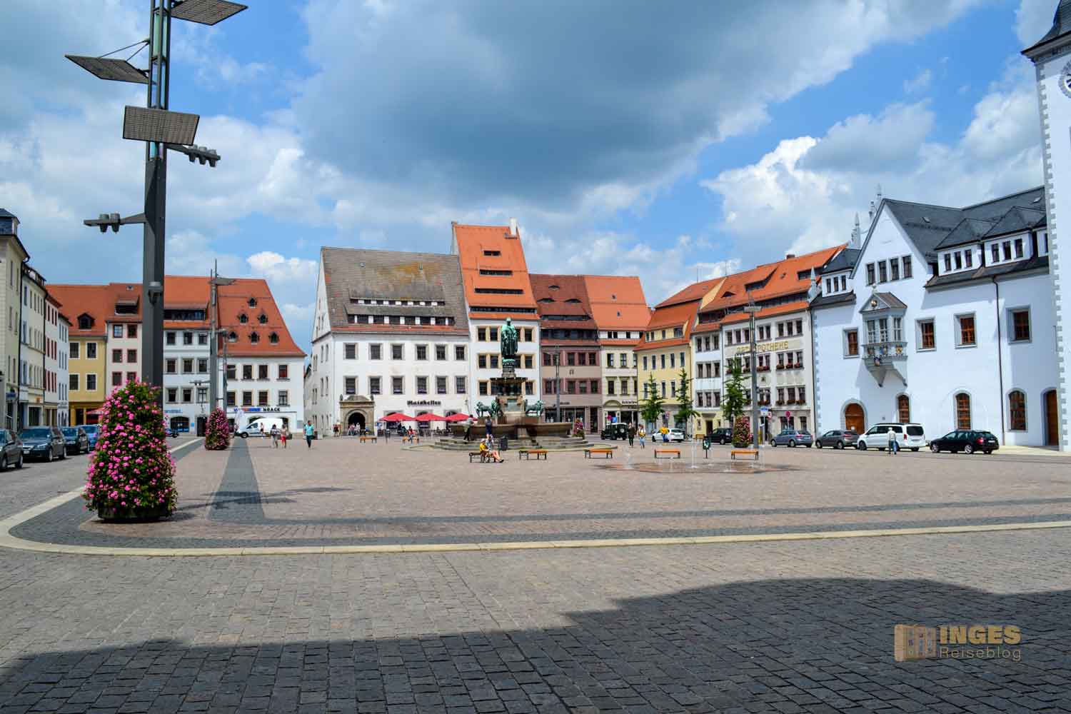 Obermarkt Silberstadt Freiberg