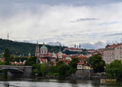 Blick auf die Kleinseite Prag