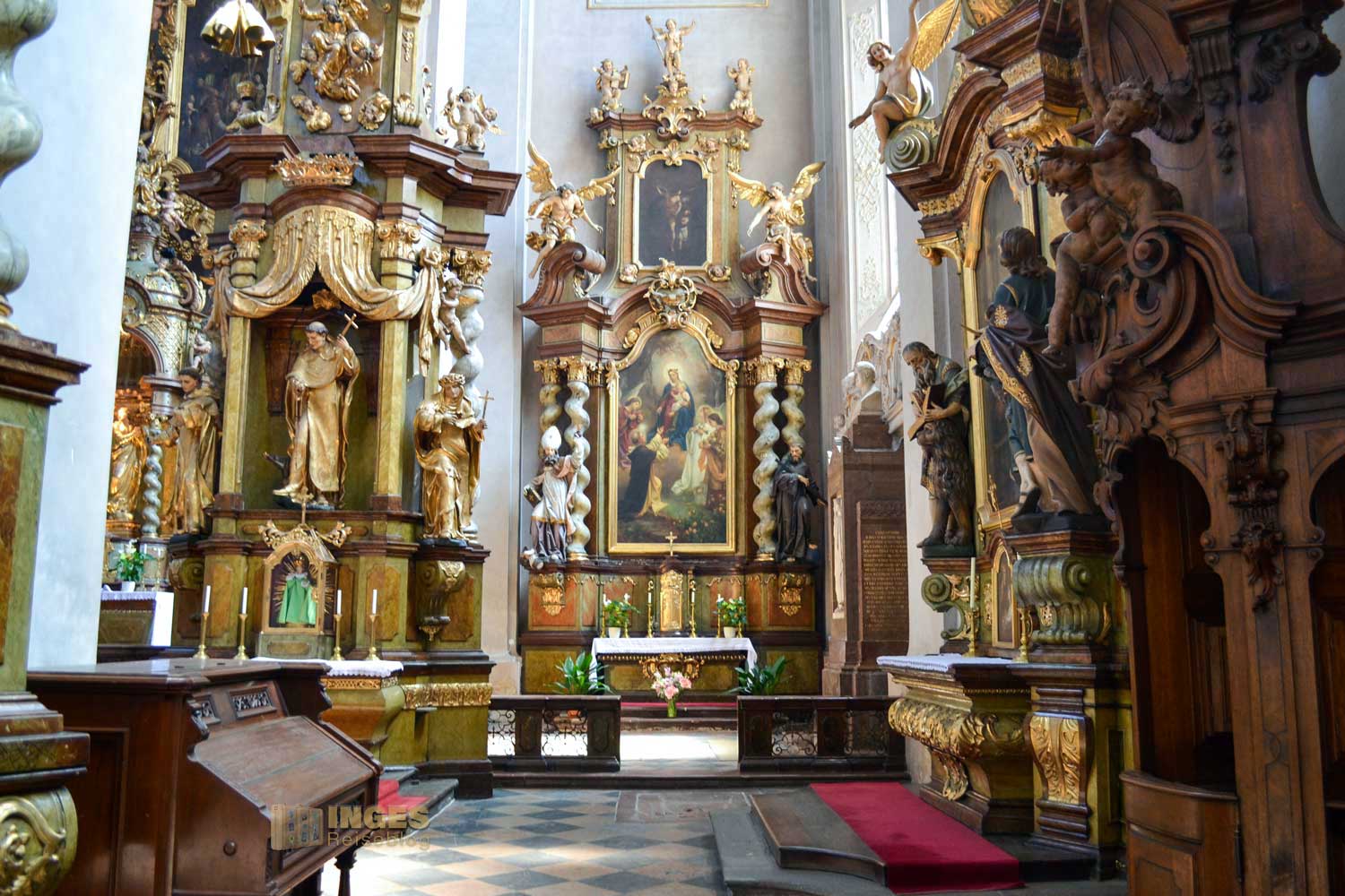 Die St. Ägidius Kirche (Kostel sv. Jiljí) in der Prager Altstadt