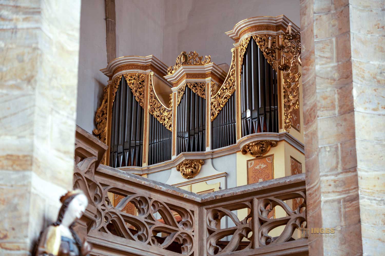 Kleine Silbermann-Orgel Dom St. Marien zu Freiberg