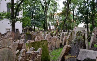 Der alte Jüdische Friedhof in Prag
