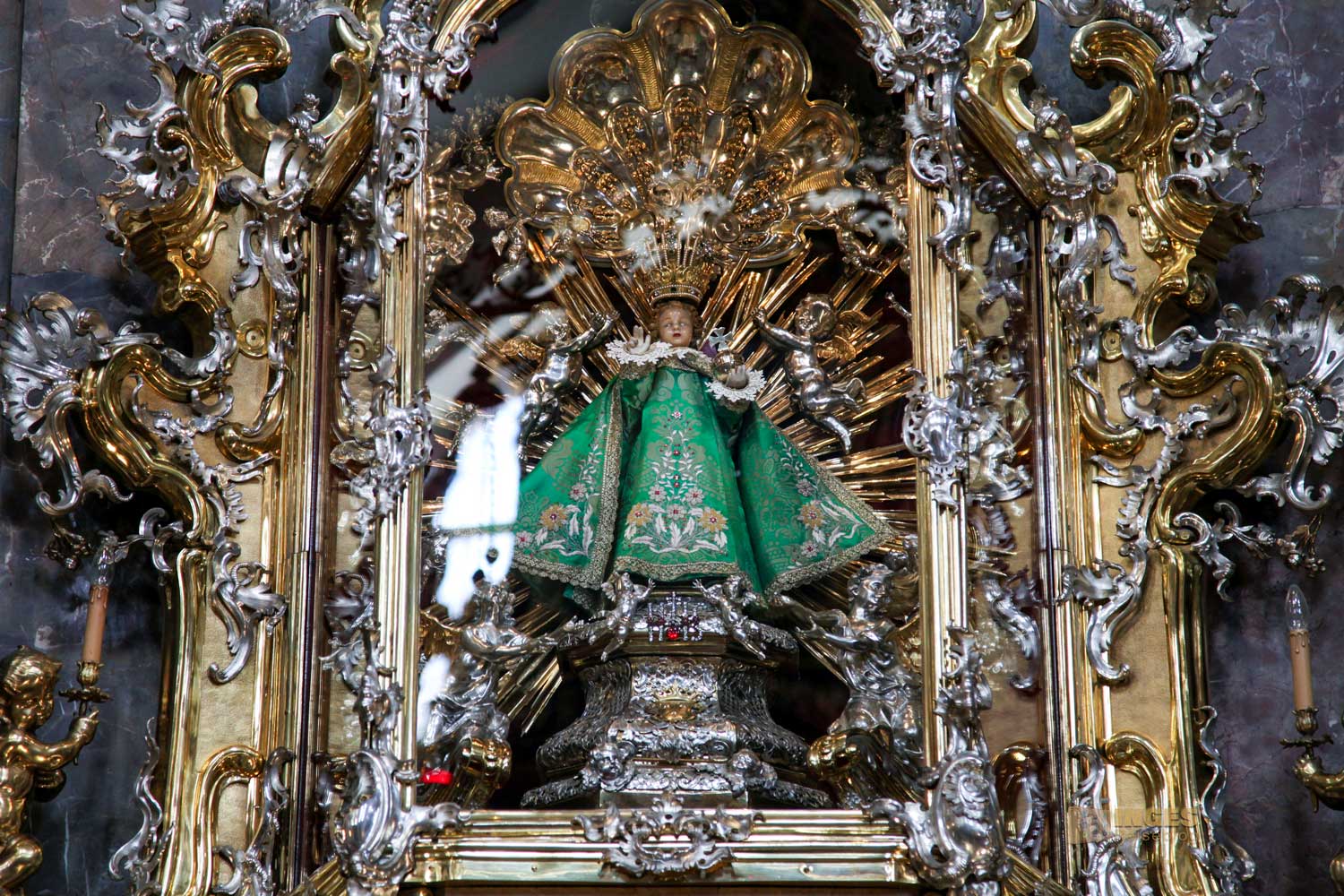 Das Prager Jesulein in der Kirche Maria vom Siege