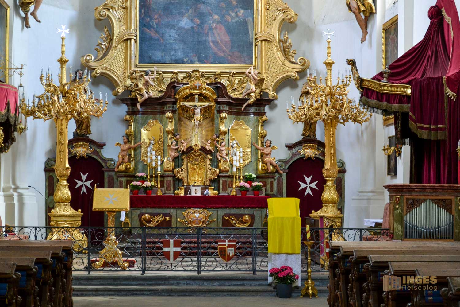 Malteserkirche St. Maria unter der Kette auf der Prager Kleinseite