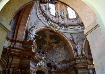 Kuppel in der St.-Nikolaus-Kirche auf der Prager Kleinseite