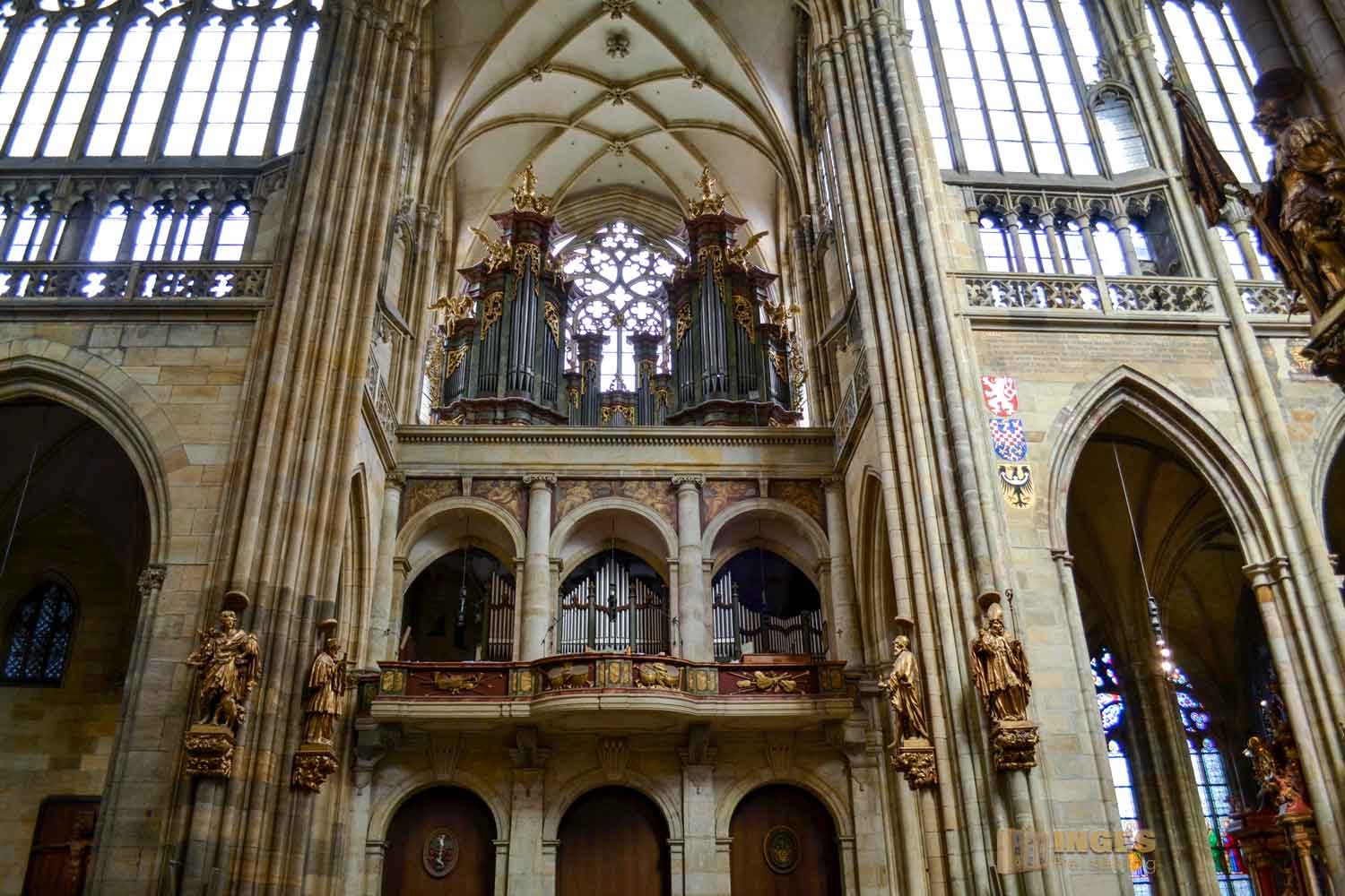 Orgeln im Veitsdom in Prag