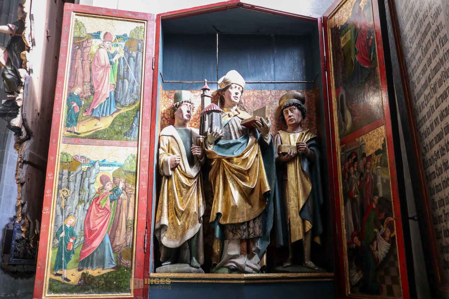 die Heiligen Kosmas, Damian und Wolfgang Kirche St. Michael Schwäbisch Hall 3431