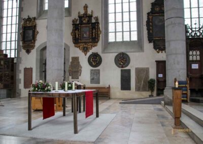 Epithaphien in der Kirche St. Georg Nördlingen