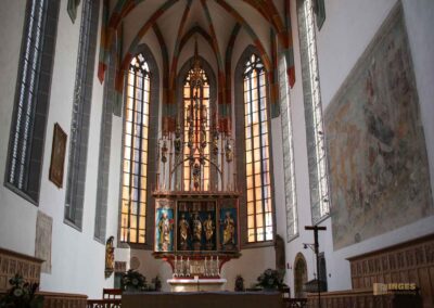 Hochaltar in der St. Salvator Kirche in Nördlingen