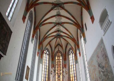 Chorraum in der St. Salvator Kirche in Nördlingen