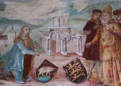 Wandmalereien in der Ulrichskapelle im Kloster Adelberg