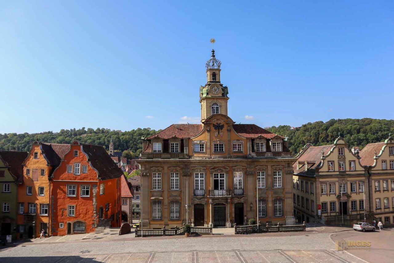 Schwäbisch Hall In der Altstadt unterwegs