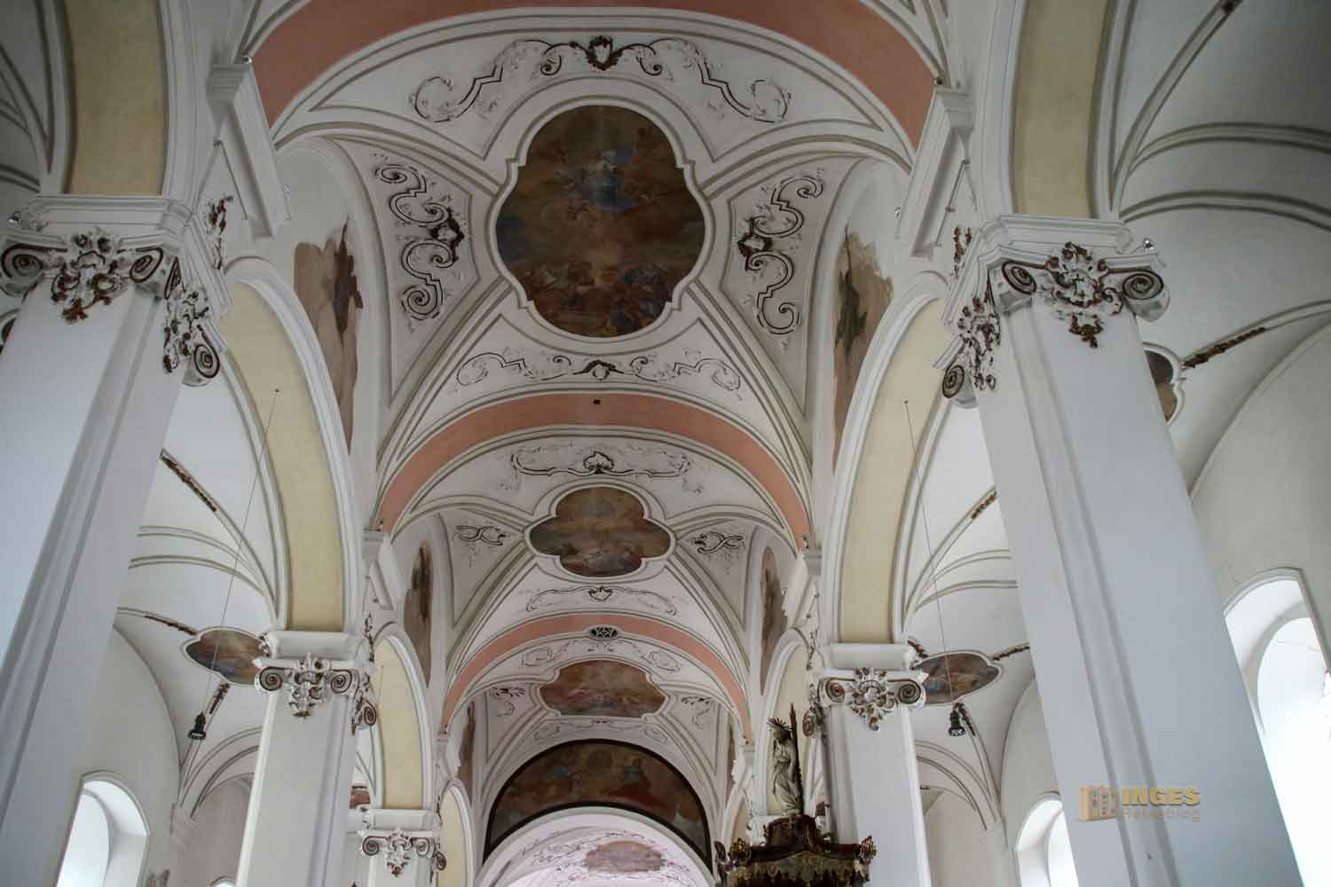 Deckenmalereien Marienkirche in Ellwangen