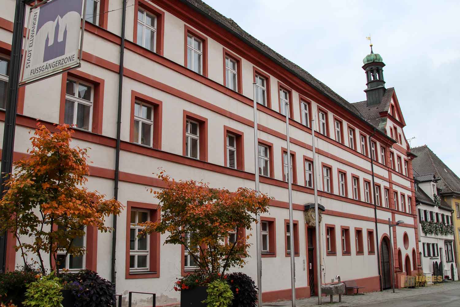 ehemalige Spital, heute Rathaus in Ellwangen a.d. Jagst
