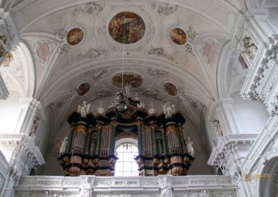 Orgel in der Wallfahrtskirche Schönenberg bei Ellwangen