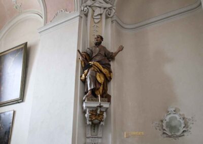 Apostel- und Evangelistenfiguren in der Basilika St. Vitus in Ellwangen