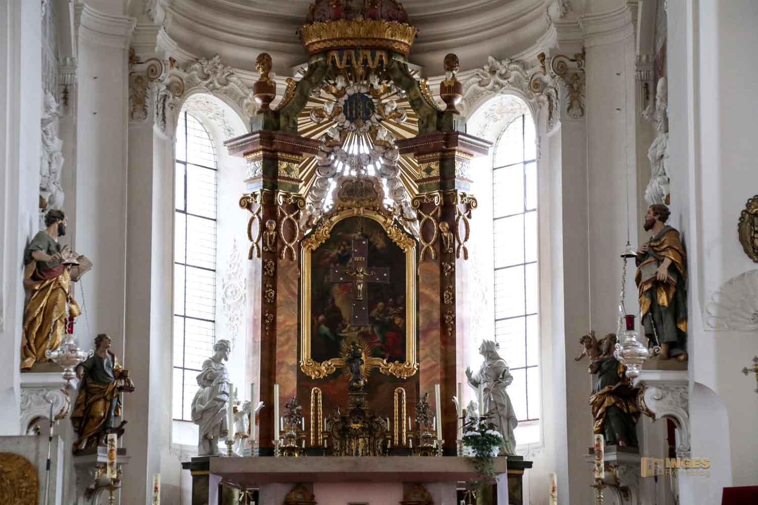 Hochaltar der Basilika St. Vitus in Ellwangen