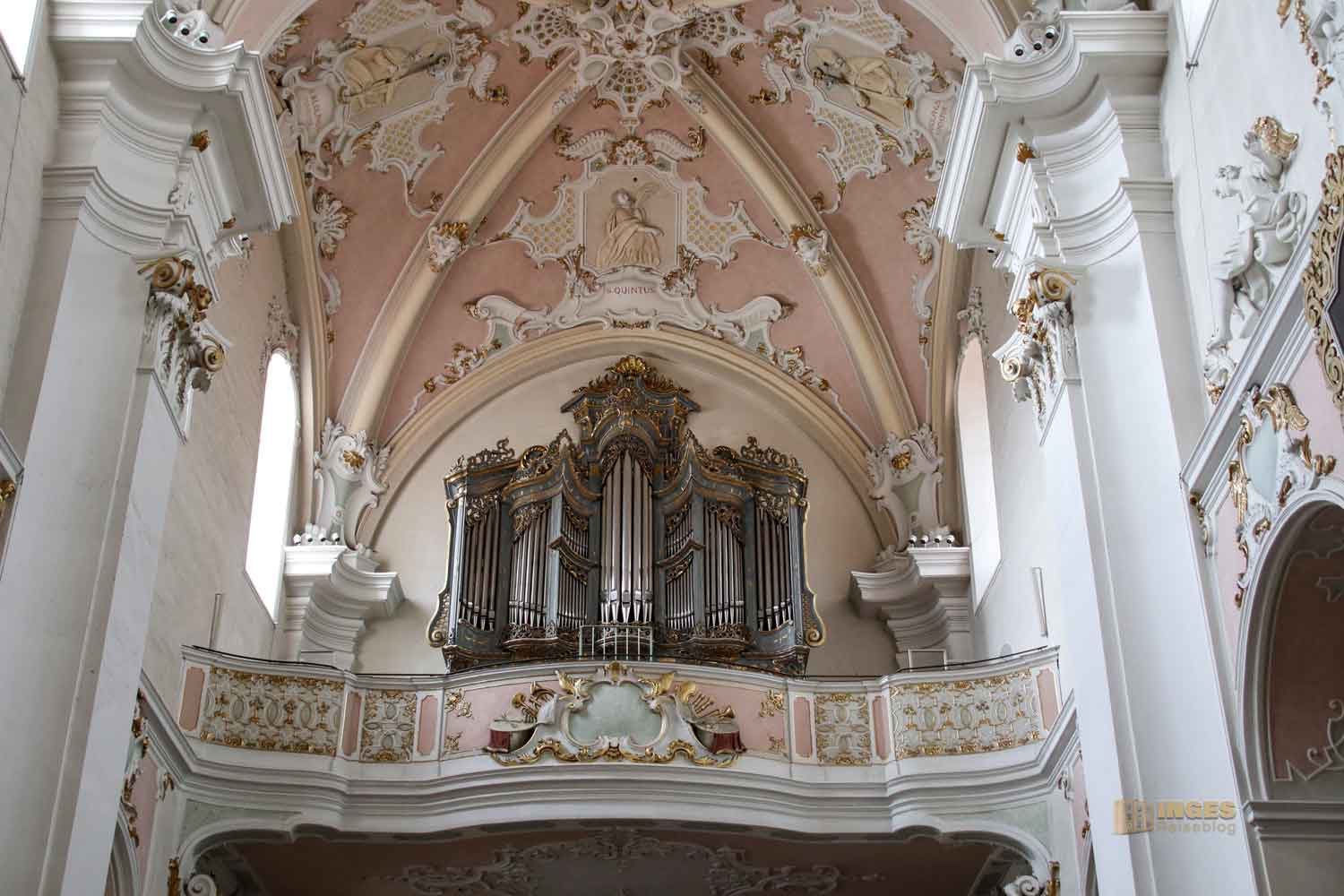 Orgel Basilika St. Vitus in Ellwangen im Ostalbkreis 0327