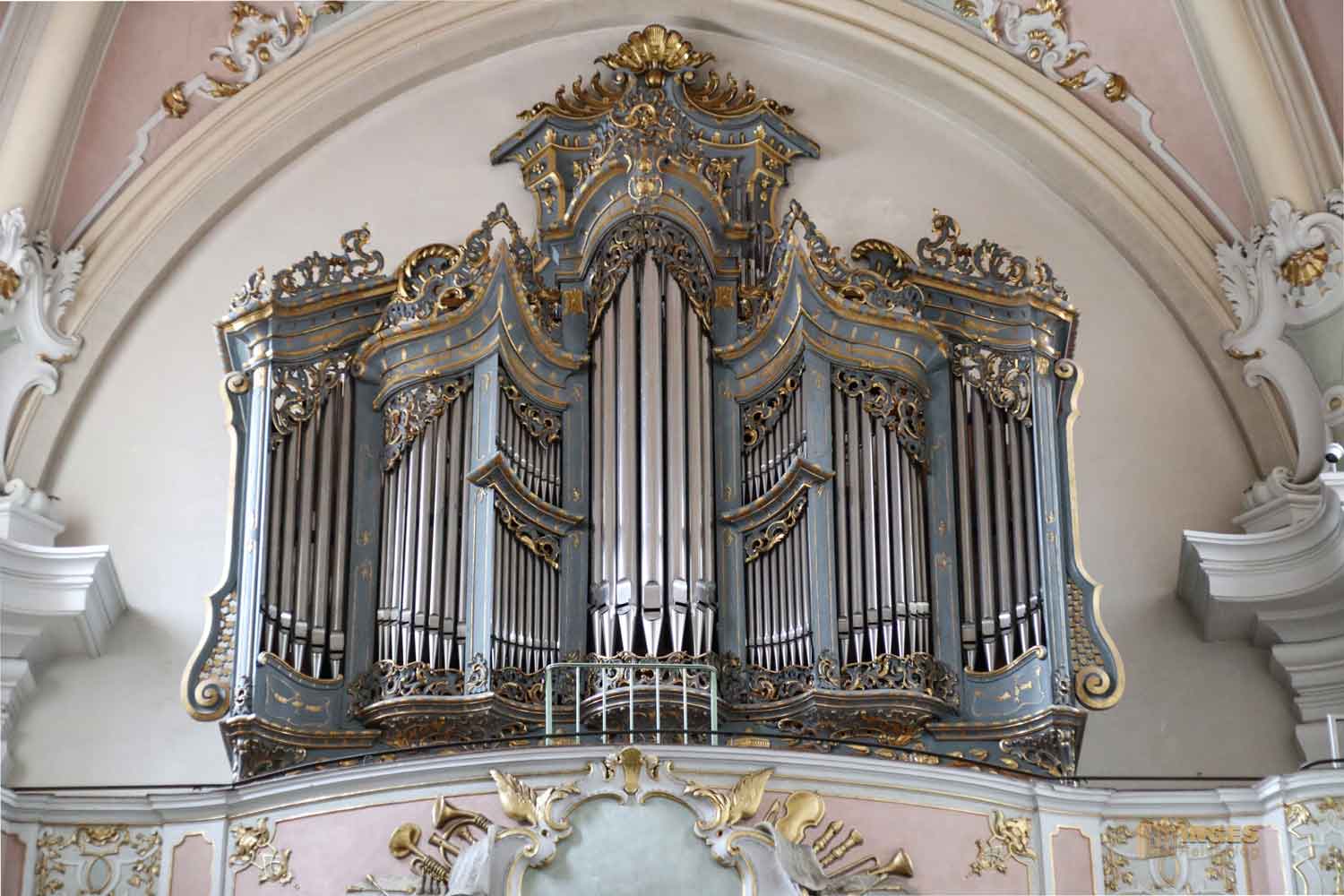 Orgel Basilika St. Vitus in Ellwangen im Ostalbkreis 0331